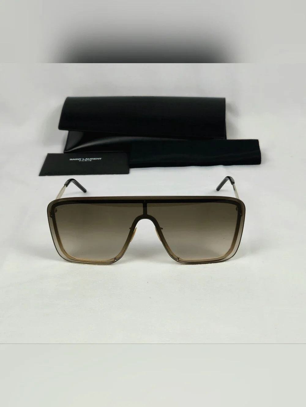 Saint Laurent SL364 MASK Shield Sunglasses Complete Set